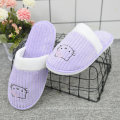 Purple Hello kitty slipper footwear woman hotel slipper